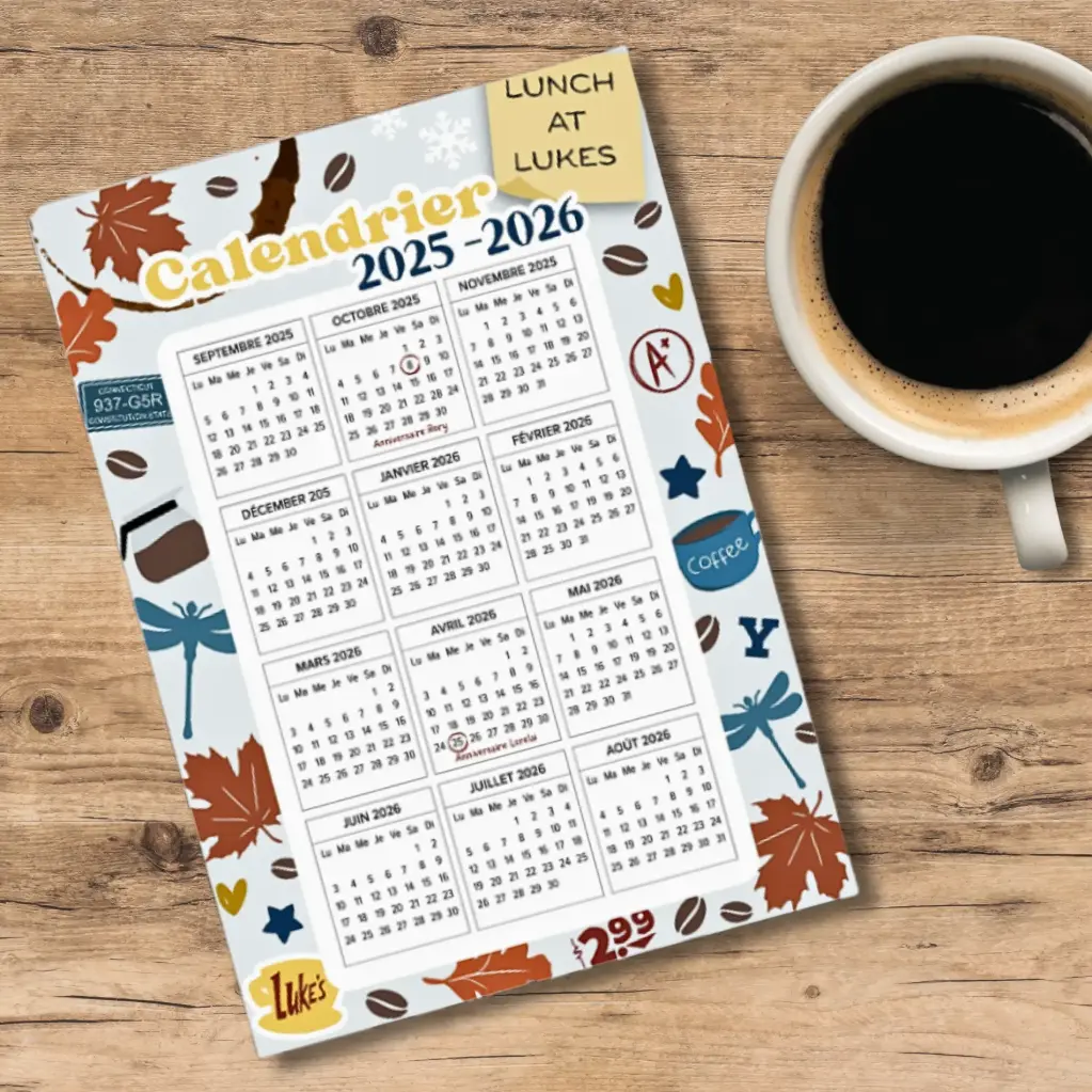 Calendrier Gilmore