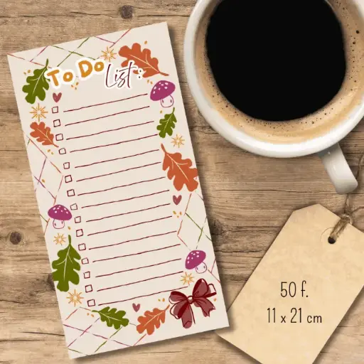 Bloc-notes "To do list"