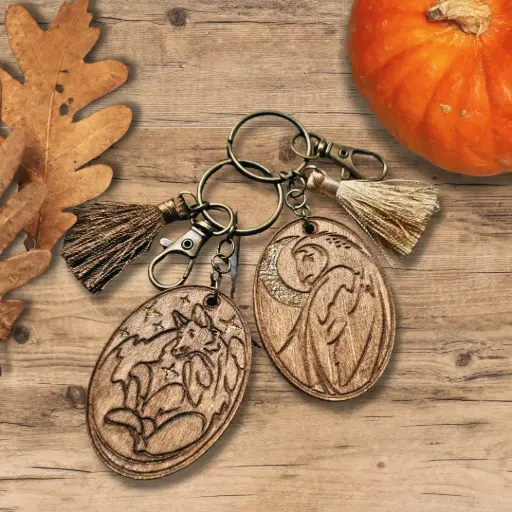 Porte-clés en bois